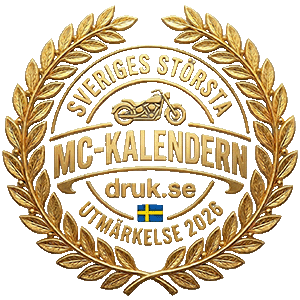 Sveriges Största MC-Kalendern - Utmärkelse 2026